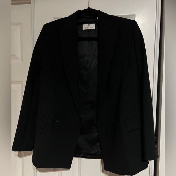 Aritzia Babaton Millions Blazer Black Size 2xs - Picture 9 of 10